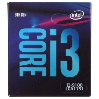 ถูกที่สุด!## INTEL CPU CORE I3 - 9100 LGA 1151V2 (ORIGINAL) ของใหม่ประกัน 3 ปี