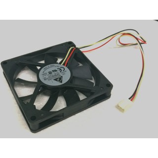 พัดลม ​12V DC  FAN ขนาด 3นิ้ว (81x81x15mm) #ลูกปืน #แบบตัวบาง (หนา15มิล) ของเกรดA  #1ตัว