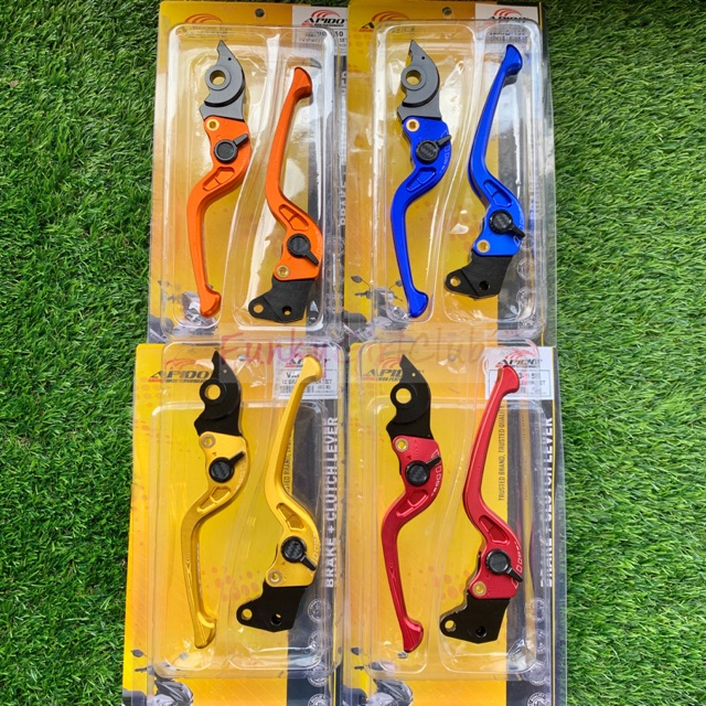 VARIO RACING BRAKE LEVER SET ALLOY CNC V2 COLOUR APIDO VARIO150 VARIO 150
