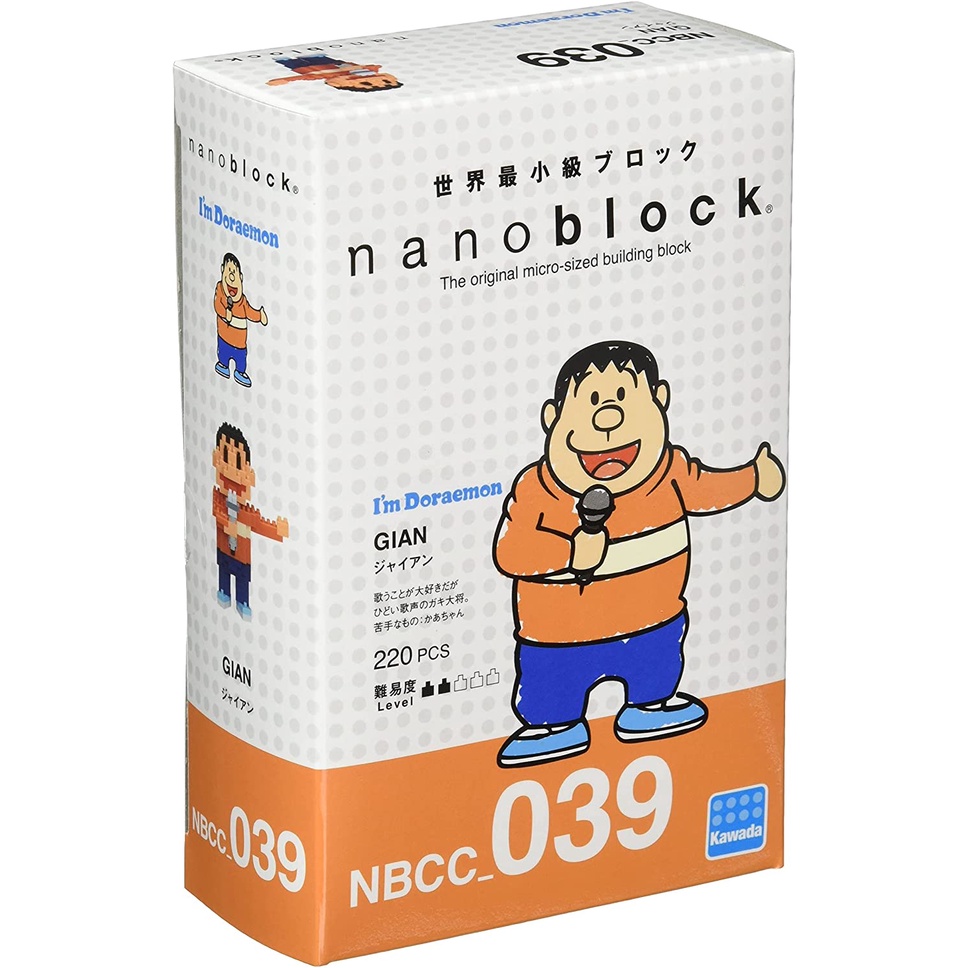 Nanoblock Gian Japan