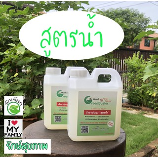 Green Buster กรีน บัสเตอร์ น้ำยาพ่นไล่ยุง+ฆ่ายุง สูตรน้ำ กำจัดแมลงดูดเลือด พ่นหมอกควัน โดยไม่ใช้น้ำมันดีเซล จำนวน  2 ขวด