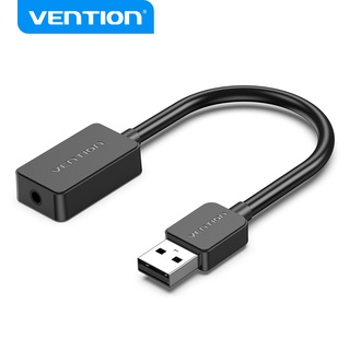 VENTION การ์ดเสียง Usb 2.0 อะแดปเตอร์เสียง 2 In 1 สําหรับหูฟังและไมโครโฟน CDZB0