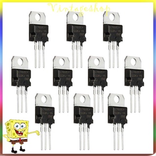 【INStock] 10pcs New L7812CV L7812 KA7812 LM7812 Voltage Regulator 12V 1.5A TO-220