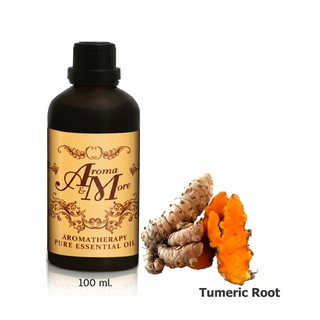 Aroma&amp;More  Turmeric Root Essential oil 100% น้ำมันหอมระเหยขมิ้นชัน 100%, ไทย/Thai 100ML