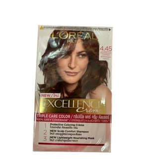 LOREAL PARIS EXCELLENCE CREME[โฉมใหม่] ลอรีอัล ปารีส เอกซ์เซลเลนซ์ ครีม แอดวานซ์ ทริปเปิล แคร์ ครีม คัลเลอร์