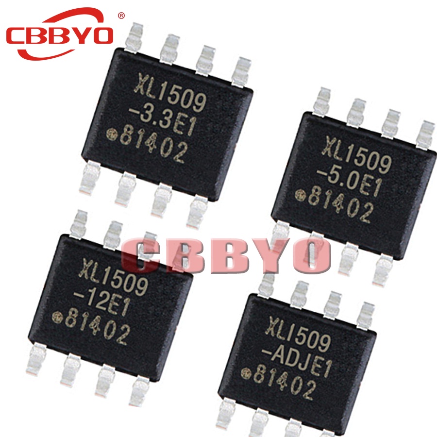 10PCS XL1509-5.0 E1 XL1509-5.0 SOP8 XL1509-3.3 E1 XL1509-3.3 XL1509-ADJE1 XL1509-ADJ XL1509-12E1 XL1