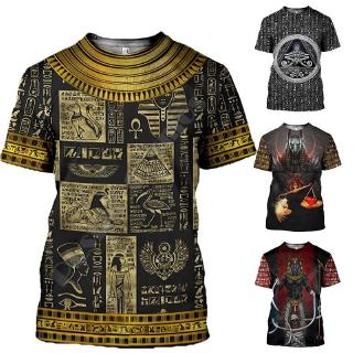 เสื้อยืดหน้าพระพักตร์ฟาโรห์พระเจ้าของอียิปต์  Pharaoh T-shirt