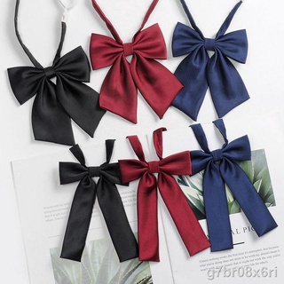 โปรโมชั่นสินค้าใหม่✚◈jk bow tie female Japanese uniform small tie school uniform shirt free sailor suit collar flower วิ