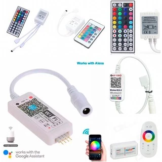 รีโมทคอนโทรล DC 12v สำหรับ RGB 2835-5050 SMD LED Strip