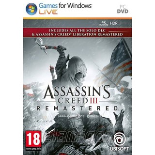 (แฟรชไดรฟ์) Pc เกมส์ Assassins Creed III Remastered [All DLCs + MULTi13]