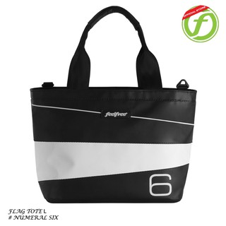 กระเป๋าสะพายข้างกันน้ำ พรีเมี่ยม FEELFREE FLAG TOTE L NUMERAL SIX