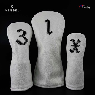 VESSEL LUX Headcover (White) *ราคาต่อชิ้น