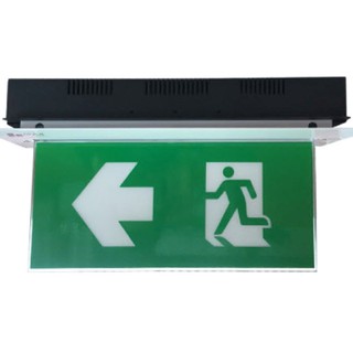 Max Bright ป้ายทางออกฉุกเฉิน ทางหนีไฟ แม็กไบรท์ Emergency Exit Sign รุ่น EXB-V Line