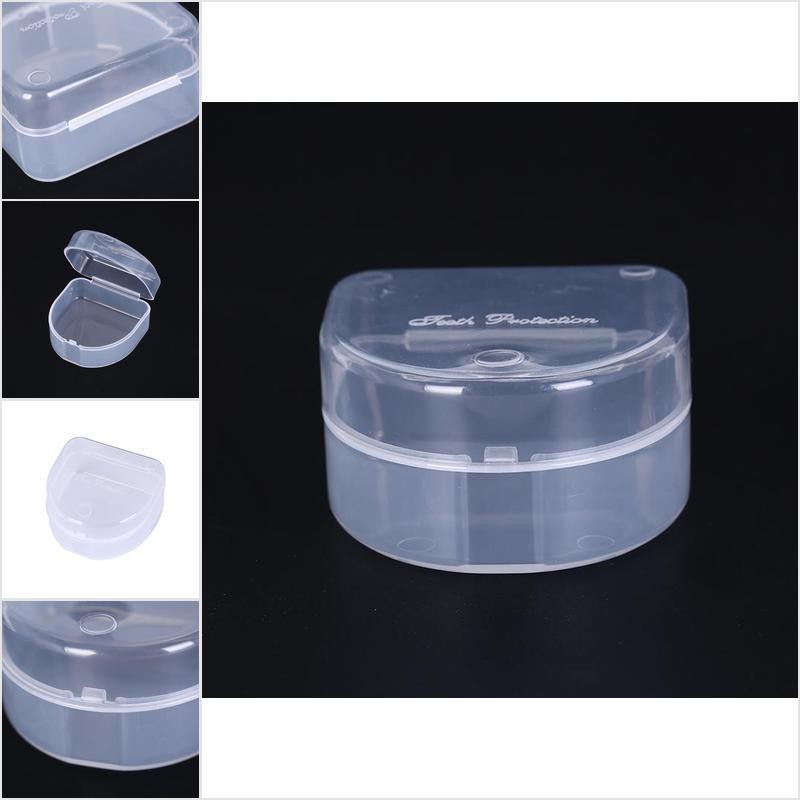 [LHGC] 1pc dental box denture teeth storage case mouth guard container