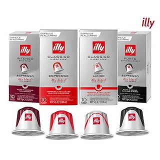 Original illy coffee capsule for Nespresso machine ชนิดแคปซูล สำหรับเครื่อง Nespresso มี 4 รสให้เลือก