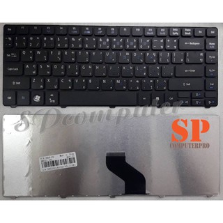 KEYBOARD ACER คีย์บอร์ด Aspire 4741 3810 4535 4743  4535 4736 4745 4750 4752 4750G 4551 4740 EMACHINE D640 D735 (TH-US)