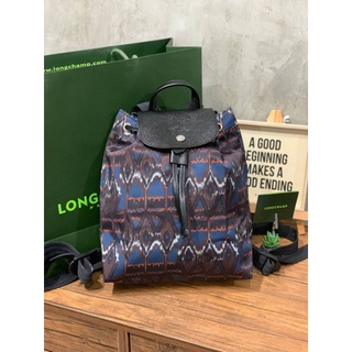 🌇🌇 @1,390.-🎁🎁Big Discount 2022🎁🎁💯Longchamp Le Piage Ikat Backpack