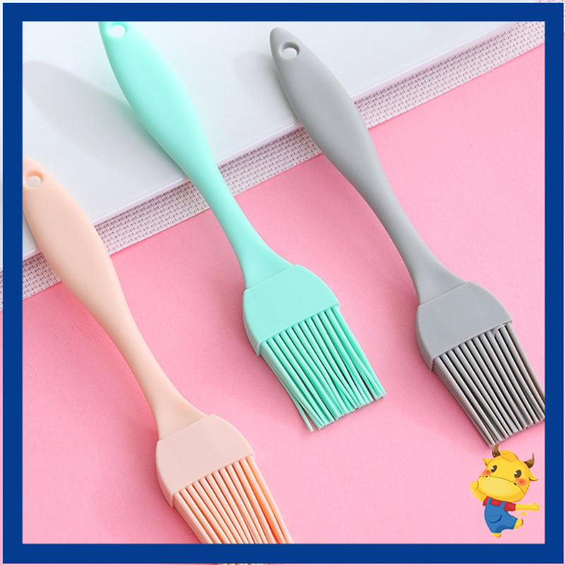 Silicones Pastry Brush Heat Resistant Oil Butter Basting Brush for BBQ Cook