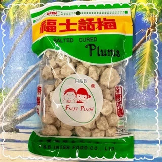 บ๊วย บ๊วยเค็มแท้ ห่อใหญ่ 250g ของกินเล่น บ๊วยแท้ ผลไม้อบแห้ง บ๊วยเค็มฟูจิ Fuji Plum เชลล์ชวนชิม