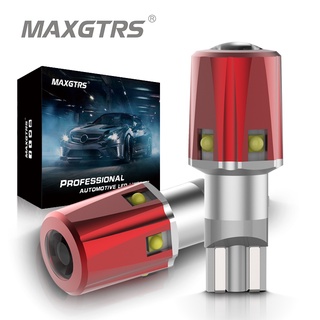 Maxgtrs หลอดไฟซีนอน LED 1200LM W16W WY16W T15 921 912 สีขาว 2 ชิ้น