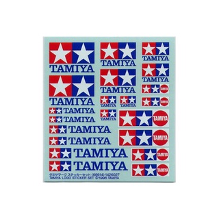 TAMIYA 66614 Tamiya Logo Sticker Set สติกเกอร์ (90mm×100mm) TAMIYA แท้ จาก japan