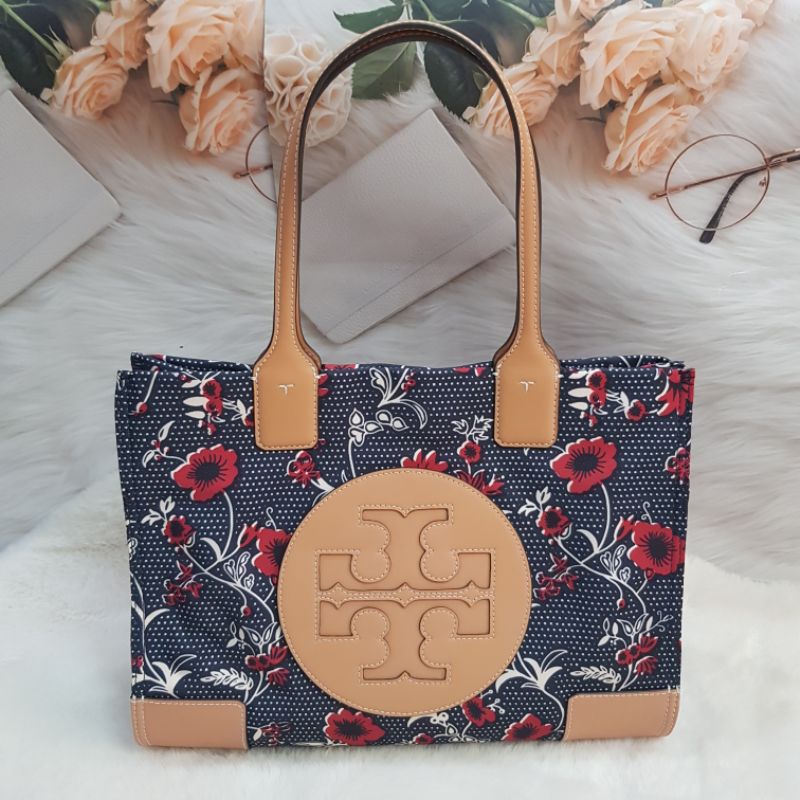 ★ ของแท้ รุ่นSHOP TORY BURCH  ELLA  MINI TOTE พร้อมส่ง ★ ของใหม่