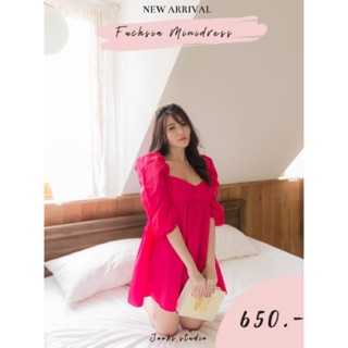 JOOBS FUCHSIA MINIDRESS