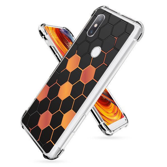 เคส สำหรับ Xiaomi Mi Mix 2S Polygon Series 3D Anti-Shock Protection TPU Case [PG002]