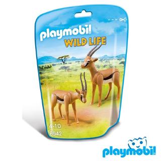 Playmobil 6942  Wifd life Gazelles แอ็คชั่นฟิกเกอร์  ไวล์ดไลฟ์ เนื้อทราย และลูก