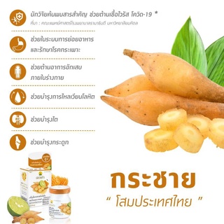 กระชายสกัดเข้มข้นผสมน้ำผึ้งมะนาว  มล.แพค6(ดอยคำ) Fo0r