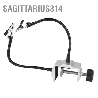 Sagittarius314 แคลมป์ยึดหัวแร้งไฟฟ้า แขนโลหะ สําหรับบัดกรี Pcb Diy