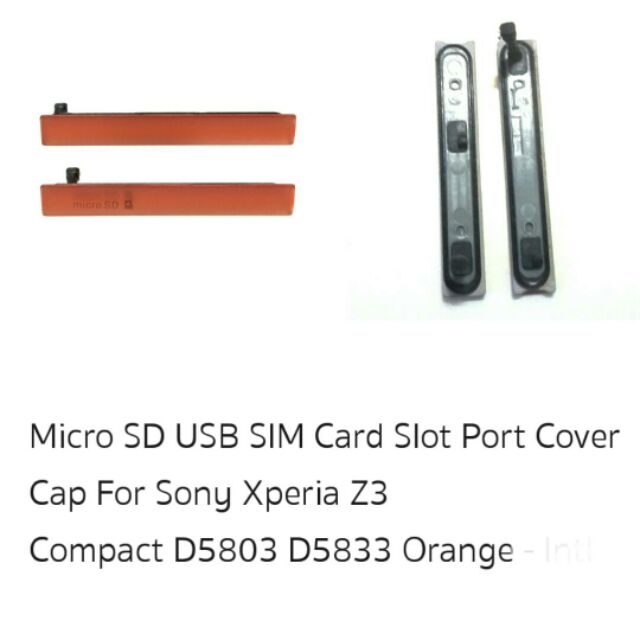 Cap SD&amp;USB  SONY XPERIA {Z2,Z3,Z3Compact,M5}