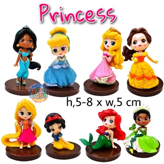 โมเดล Princess เจ้าหญิงดิสนีย์ 8 แบบ ครบชุด mawintoys