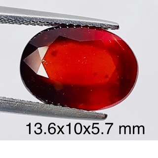 6.82 ct สเปสซาร์ทีน โกเมน แท้ ธรรมชาติ Natural Spessartite Garnet Oval Loose Gemstone For Fine Jewelry