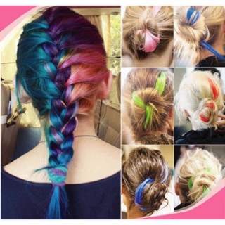 Hair piceสีๆ 4ชิ้น100บาท