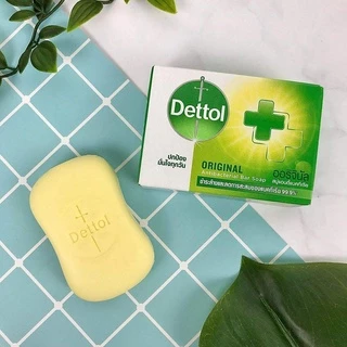 Dettol เดทตอล สบู่ก้อน แอนตี้แบคทีเรีย ปกป้องกลิ่นกาย 60 กรัม (แพ็ค 4 ก้อน)