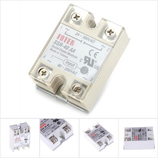 อุปกรณ์เสริม Sf Ssr - 40 Aa 40 A Ac Relais 80-250 V To 24-380 Vac