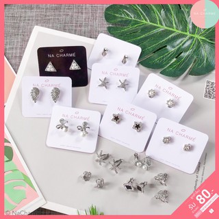 NEW🔥Earring Clip🌸 ต่างหูหนีบแบบติดหู (สำหรับสาวๆที่ไม่เจาะหู)