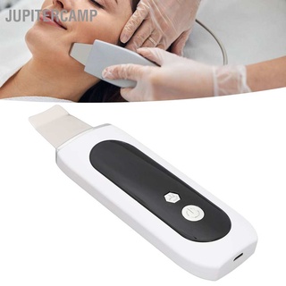 JUPITERCAMP Skin Scrubber Spatula Blackhead Remover Facial Cleaner EMS Ultrasonic Peeling Machine Skincare Tool