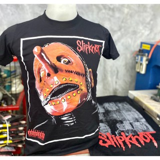 SL184 เสื้อยืดวงร็อค SLIPKNOT สลิปน็อต เสื้อวง เสื้อยืดสลิปน็อต เสื้อวินเทจ