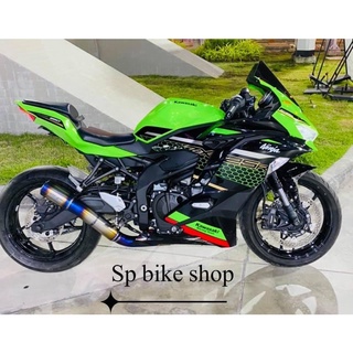 ZX25R ชุดfullเลส สลิปออนไทเทเนียม3นิ้วไส้สูตร เสียงหล่อ