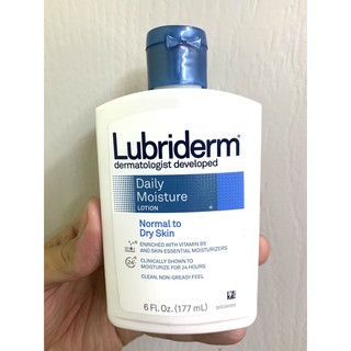 ปลอมคืนเงิน Lubriderm Daily Moisture Moisturizing Lotion for Normal to Dry Skin