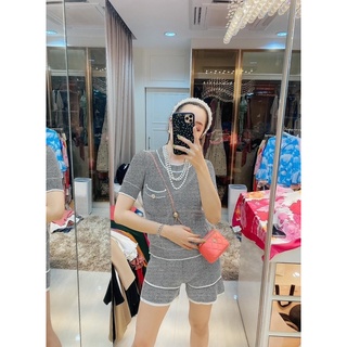 เซตไหมพรม สีดำ** มีสีเดียวนะคะ