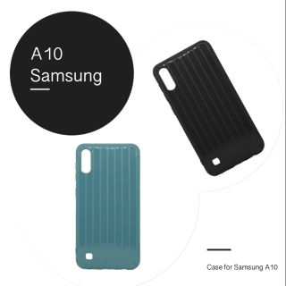 เคส Samsung A10 สีพื้นลายทาง  **มีเก็บเงินปลายทาง**