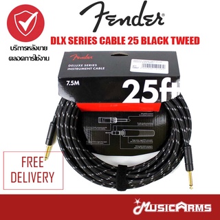 FENDER DLX SERIES CABLE สายแจ๊ค FENDER หัวตรง