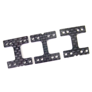 3Racing KM-009 Mini-Z MR-01 Chassis Graphite H Plat