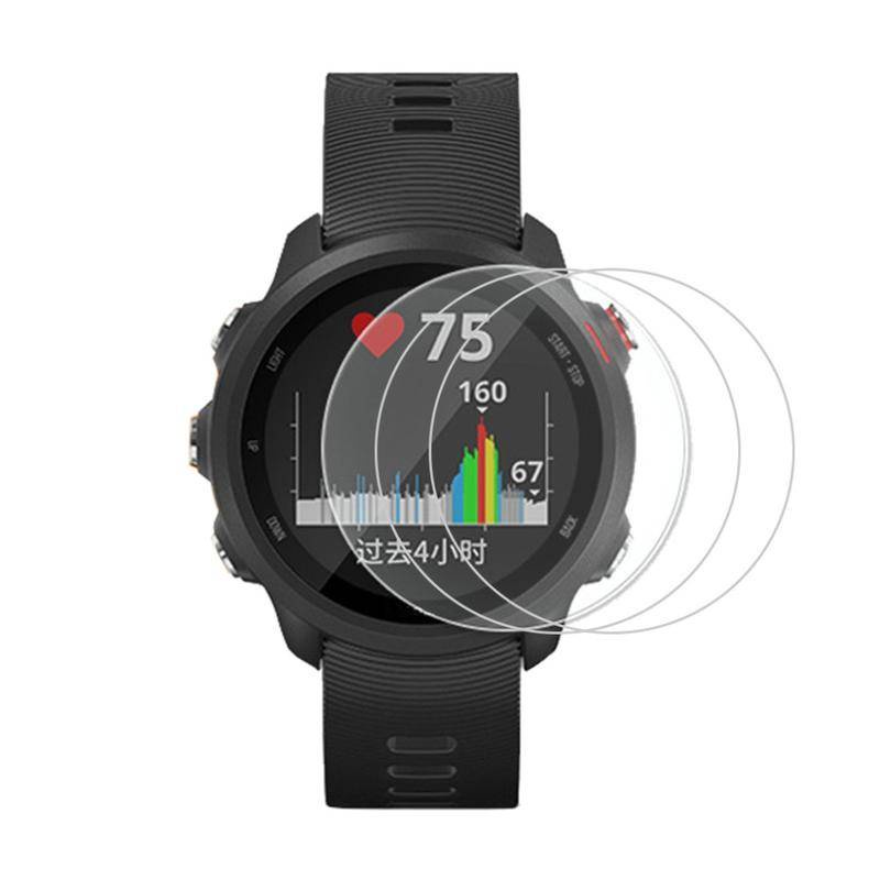 9D สําหรับ Garmin 225 235 245 935 645 735 XT กระจกนิรภัยป้องกันหน้าจอฟิล์มสมาร์ทวอท์ชป้องกันหน้าจอสําหรับ Forerunner 245 Fenix 5s Fenix5