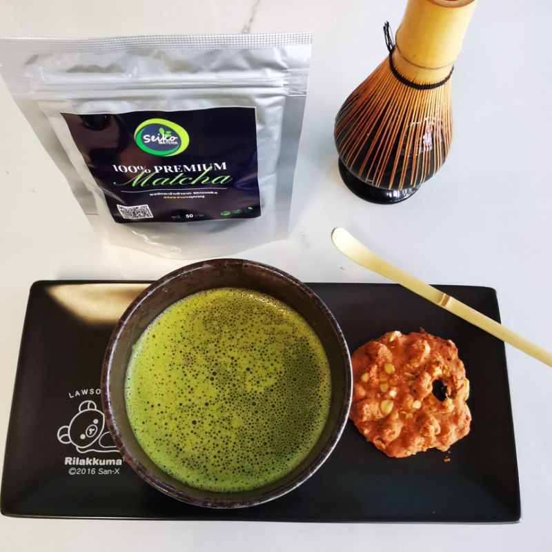 seiko matcha ผงมัทฉะไม่เติมแต่งขนาด250กรัม?ชาเขียวมัทฉะญี่ปุ่น ไม่ผสมแป้ง? ไม่หวาน? ธรรมชาติ