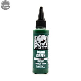 Skull Color 100.060 Dark Green 60 ml Military 8853100903601 (สี)