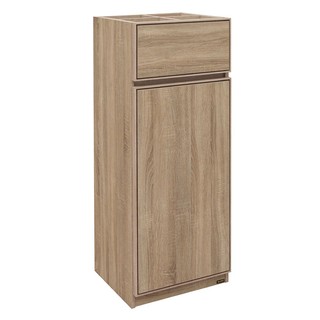 SHOES CABINET BURO TWIN SH-47 SOLID OAK ตู้วางรองเท้า BURO TWIN SH-47 สีโซลิดโอ๊ค ตู้เก็บของ เฟอร์นิเจอร์เอนกประสงค์ เฟอ